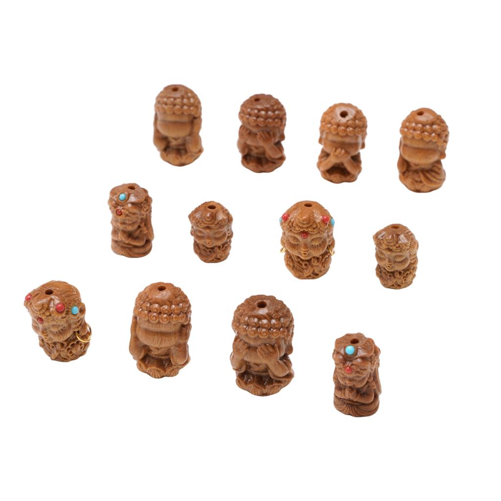 Деревянные бусины Барбитан для изготовления браслетов, ожерелий, ювелирных изделий своими руками 1 набор