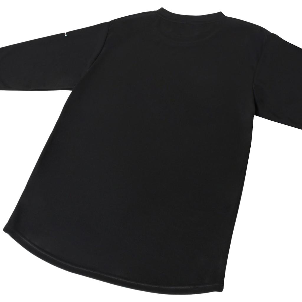 FINTA Футбол/Футзал Тренировочная футболка с длинным рукавом, FT8818 (05:00), Черный, Размер L