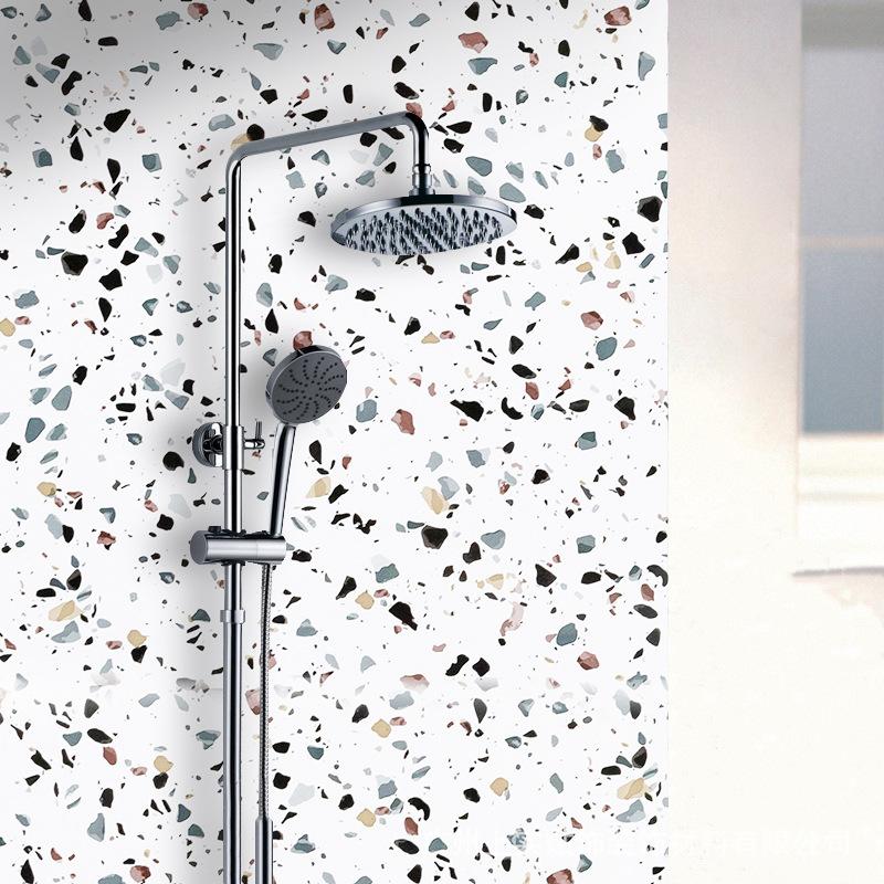 PiaoMT 10 м домашний декор, плитка, стикер на стену, водонепроницаемые обои для ванной комнаты, настенные художественные обои для кухни, туалета, сделай сам, влагостойкие обои