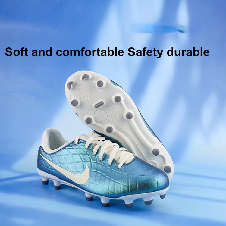 Nike Детские кроссовки Tiempo Legend 10 Academy MG GS Emerald Teal Dark-Atomic-Teal Sail FN5922-300