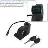 Электровелосипед Lignition Lock Key Thumb Throttle для KUGOO M4 XiaoMi M365 Вольтметр Цифровой Дисплей Напряжение Переключатель 3Pin Электрический Самокат