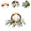 Floral Wreath for Front Door Decorative Piece Weddings And Celebrations