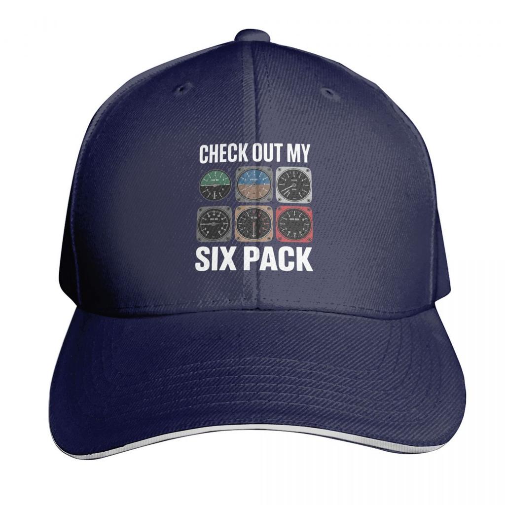 Pilot Cockpit Airplane Six Pack Flight Intruments Cap Fashion Casual Baseball Caps Adjustable Hat Hip Hop Unisex Baseball Hats
