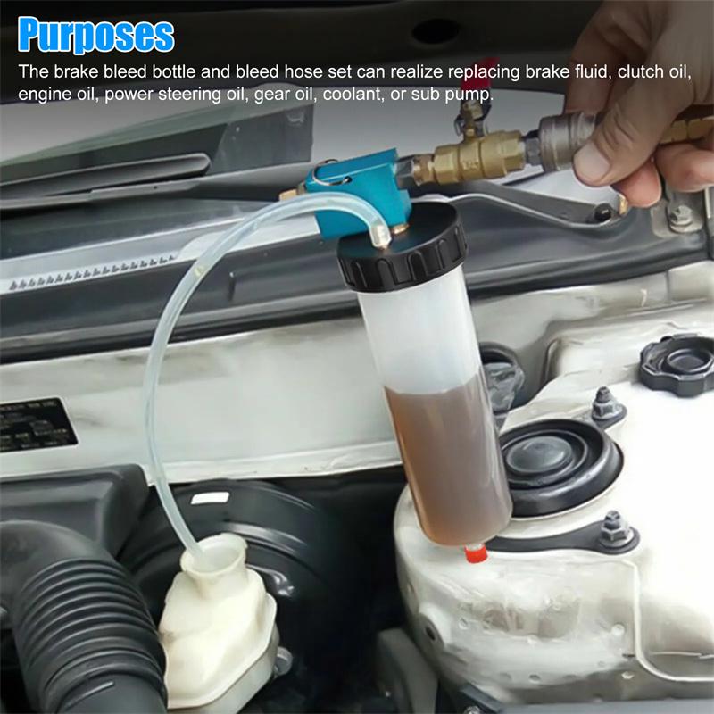 Инструмент для замены масла тормозной жидкости автомобиля Гидравлический клапан для спуска масла сцепления Пустой сменный слитый инструмент для мотоцикла