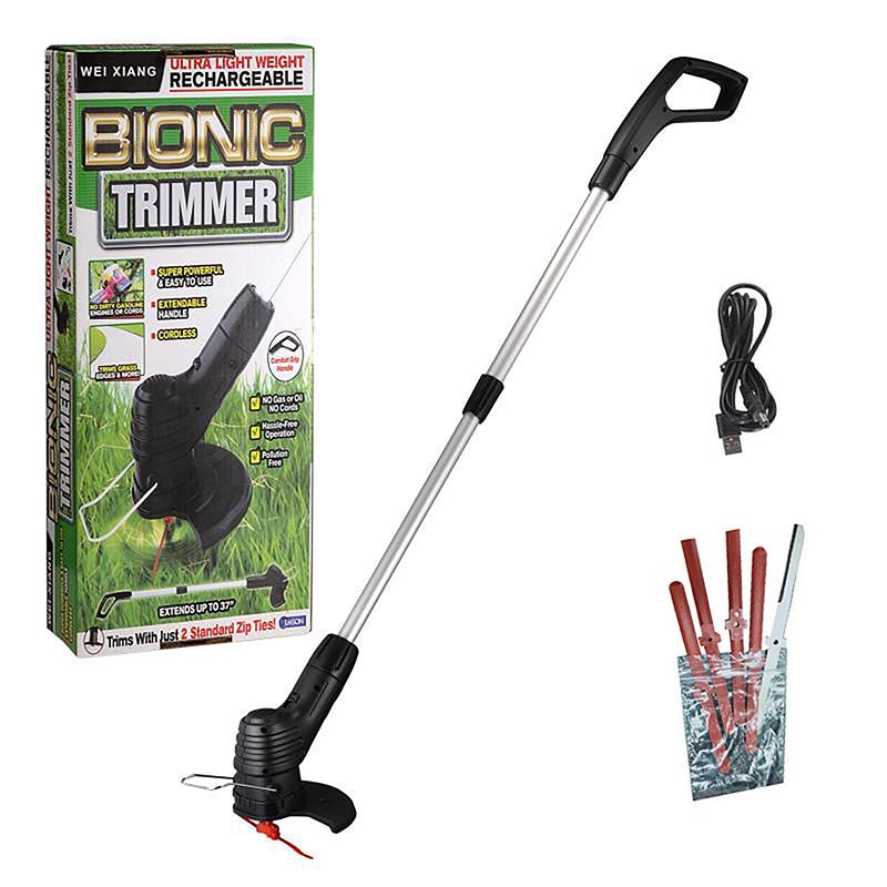 Электрическая беспроводная газонокосилка Портативные садовые электроинструменты Перезаряжаемая от USB выдвижная прополочная машина Перезаряжаемая от USB электрическая прополочная машина