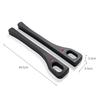 MGHK6 2pc Car Seat Gap Filler Side Seam Plug Strip PU Leak-proof Filling Strip For Citroen C3 C4 Picasso C4L C5 C-ELYSEE Berlingo Saxo