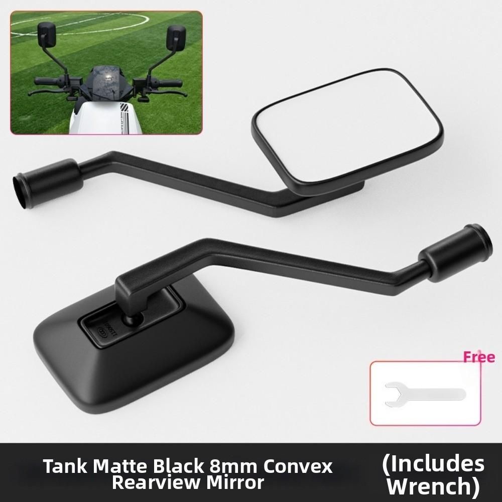 Convex Large Field Electric Scooter Rearview Mirror for Three Wheeled Motorcycle