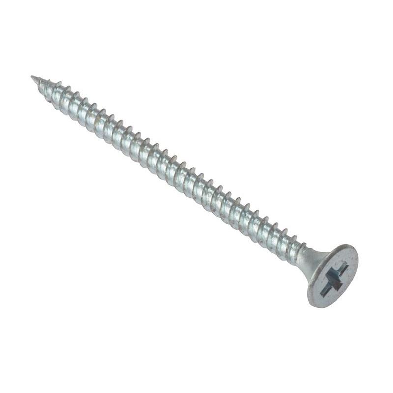 Forgefix Drywall Screws, Phillips, Bugle Head, Zp