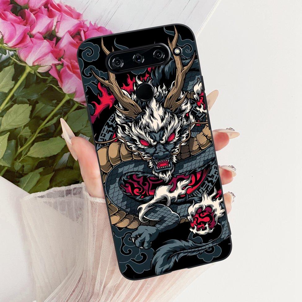 Чехол для телефона для LG V40 ThinQ Чехол Эстетичный Милый Модный Забавный Расписной Корпус для LG V40 ThinQ V405 LM-V405 LM-V409N