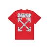 SS20 Airport Tape Arrow Print Short Sleeve T-Shirt Men Tops Red OMAA038S201850032088