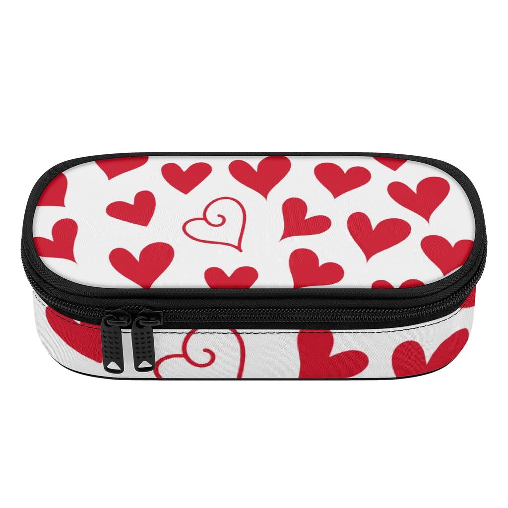 Pen Case Roomy Interior Easy Open Zipper 300D Polyester with Mesh Divider Pen Holders and Spacious Main Compartment for Boys Girls
