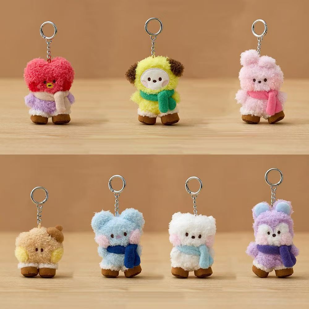 Плюшевая кукла BTS BT21 K-pop Плюшевая игрушка мини версия BOOTS