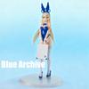 Фигурка аниме-девушки Асумы Токи в костюме кролика от Blue Archive, модель-статуэтка для коллекционирования и украшения интерьера.