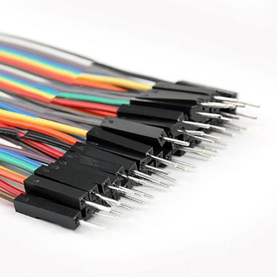 40 шт./Ряд 10 см M-M M-F F-F Провода Dupont Перемычки для макетной платы Arduino