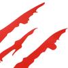 Автомобильные наклейки Светоотражающие следы когтей монстра Царапина в полоску Маркировка на фару
