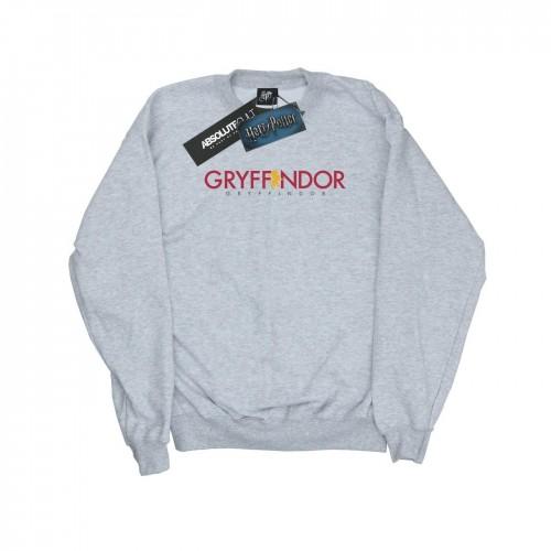 Harry Potter Mens Gryffindor Text Sweatshirt