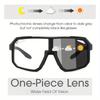 Photochromic Sports Sunglasses Oversized Monolithic Lens Comfort Fit for Cycling Hiking UV400 Lightweight Adventure Ready