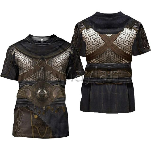 Good-looking Templar 3DT shirt printing clothing Harajuku short-sleeved best-selling summer new arrival new