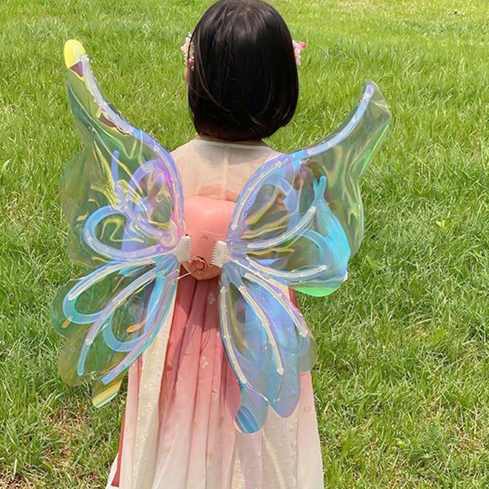 Creative Electric Elf Wings Costume Fluttering Wings Baby Girl Wing Toys Birthday Gift