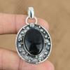 Пасхальная распродажа Овальный Неллит Драгоценный камень Помолвочный Элегантный Кулон из стерлингового серебра 925 пробы