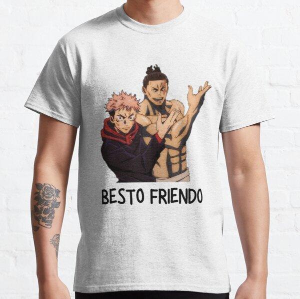 T-Shirts manga Gojo Satoru Jujutsu Kaisen Vintage 100% Cotton funny Tee Shirt Short Sleeve Anime T Shirts Clothing Gift