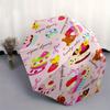 Cupcake Bears Automatic Folding Umbrella Simple 8 Rib Design, Bright Cartoon Pattern, Durable Iron Frame, Suitable For Travel, Outdoor, Beac