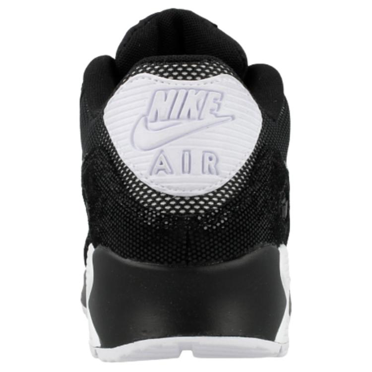 Nike Кроссовки Air Max 90 для бега Женские Низкие Черно-белые 443817-005