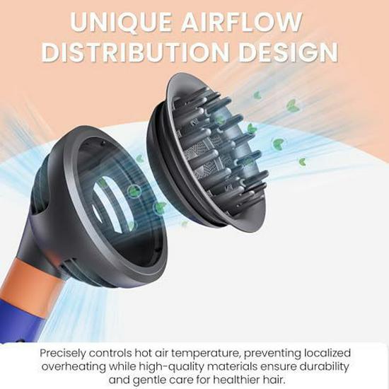 Совместимая насадка для волнистой укладки и диффузор для Dyson Airwrap HS01/HS05