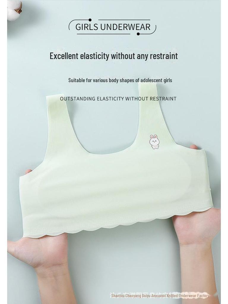 Girls Sports Bra - Shockproof Vest for Junior Students