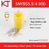 KST SNYB90D U/Y-Shaped Bent Corner Nylon Pre-insulated Terminal