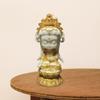 Буддийская фигурка Украшение на приборную панель автомобиля Скульптура Будды для стола, стены, полки