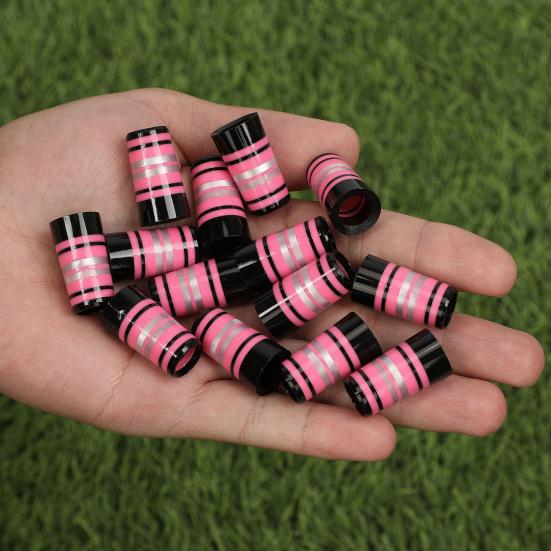 1/10 шт. Наконечники для клюшек для гольфа с цветными полосками для клюшек для гольфа с коническим наконечником 0,35 дюйма