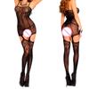 Sexy Mesh Bodystocking Lingerie Bodysuit Underwear Women Fishnet Open Crotchless Catsuit Mesh Tights Erotic Babydoll Teddies