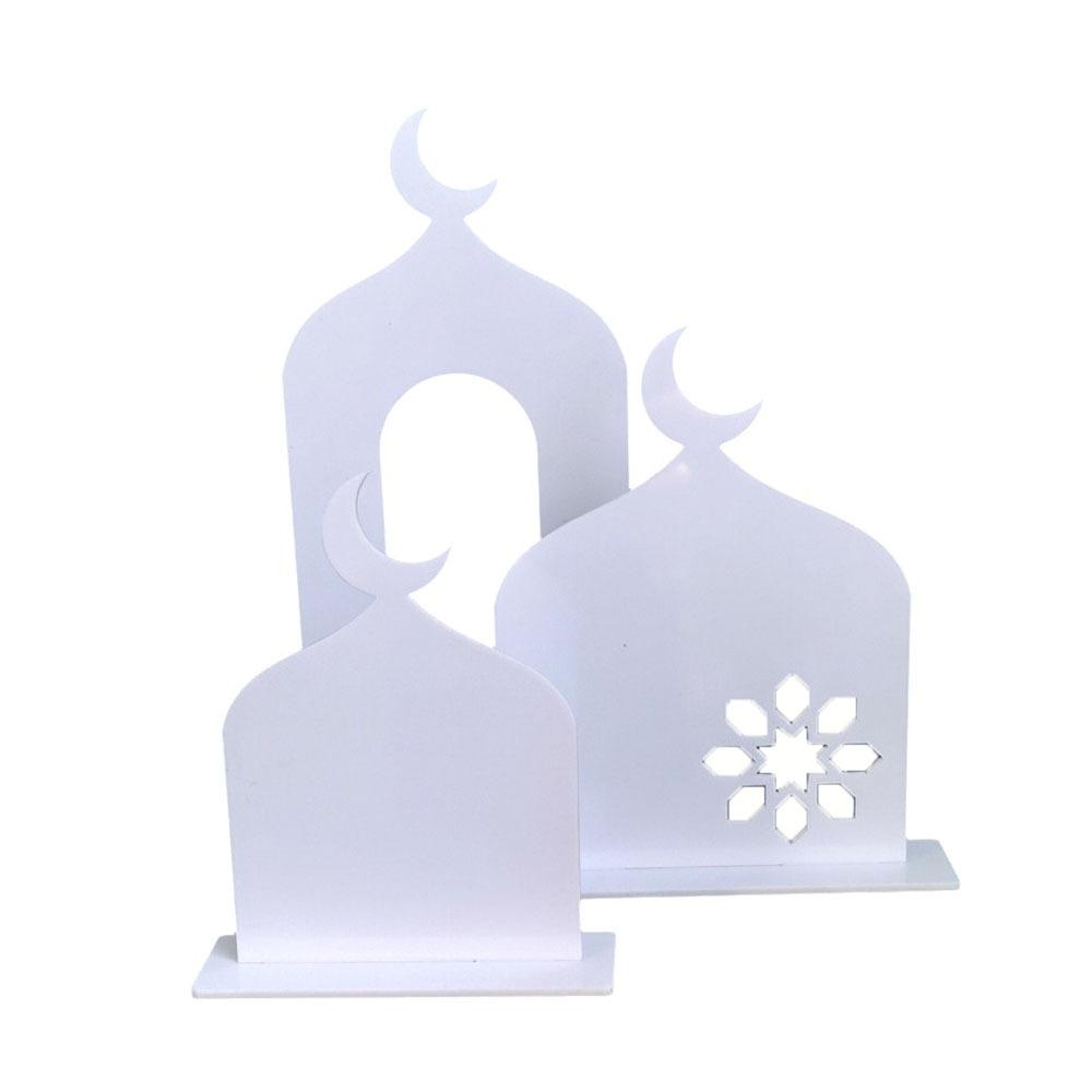 Acrylic Kareem Mosque Ornaments DIY Eid Mubarak Decoration Ramadan Ornaments  Gift