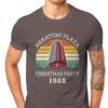 Movie Christmas Party 1988 Man Tshirts Retro Vintage Nakatomi Plaza Individuality Men T Shirts Clothing