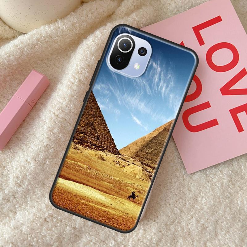 Egypt Pyramids Case For Xiaomi 11T Pro 12 Mi 11 Lite Cover For POCO X3 GT X4 Pro F1 F3 M3 M4 Pro Cover