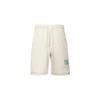 Puma Solid Color Lace-Up Mid-Rise Casual Shorts Unisex Shorts White 626094-87