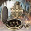 Mini DND Dice Set Steampunk Gear Pocket Watch Dice Set D&D Dice Role Playing Board