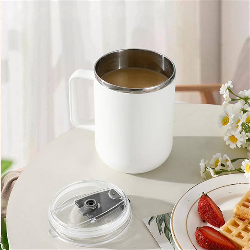 304 Нержавеющая сталь кружка для кофе термоизолированная с крышкой герметичные чайные чашки для офиса бытовая кухонная посуда для питья