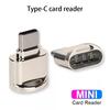 Картридер для мобильных карт Type-C TF, цинковый сплав, USB 3.1 Type-C, Xiaomi, Huawei, Samsung, ноутбук, многофункциональный OTG картридер