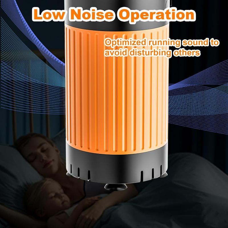 Portable Camping Shower Pump, Outdoor Handheld Shower with LED Display, 2 Water Flow Modes, Low Noise Water Pump for Camping, Hiking