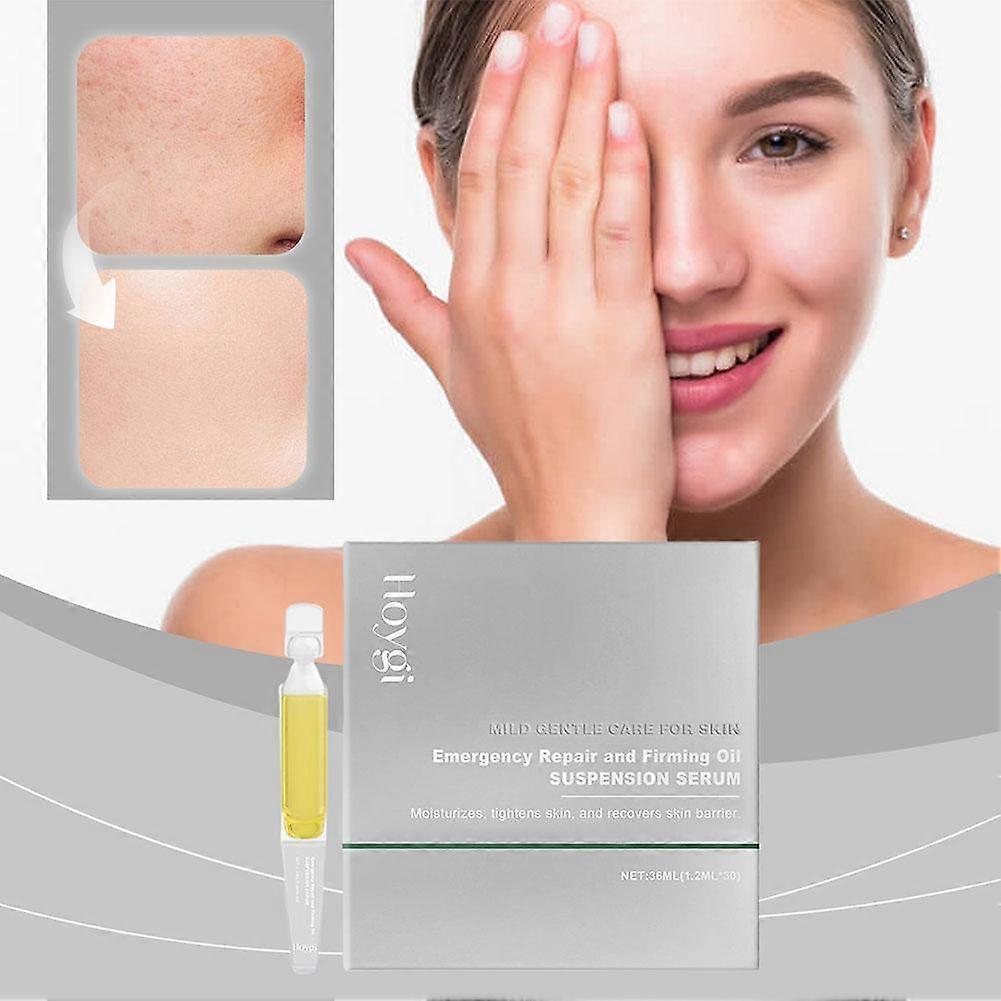 30-Pack 1. 2ml Facial Essence Ampoules for Skin Firming, Wrinkle Reduction, Hydrating and Brightening