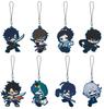 Gashapon Touken Ranbu Capsule Rubber Mascot Часть 3 Все 8 типов наборов -ONELINE-