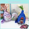 Cute Cartoon Children's Chest Bag Large Capacity Adorable Shoulder Crossbody Purse For Boys And Girls