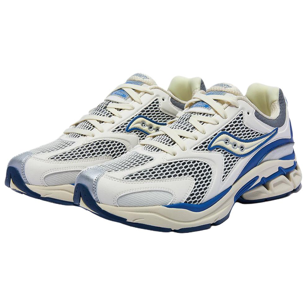 SAUCONY Унисекс Кроссовки для бега Grid Fusion LC Бело-синие S79093-4