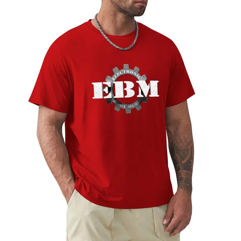 EBM Electronic Body Music Gear Icon 2 T-Shirt Blanks Anime Clothes Quick Drying T Shirts for Men Ins Y2k Hot Sell New Brand