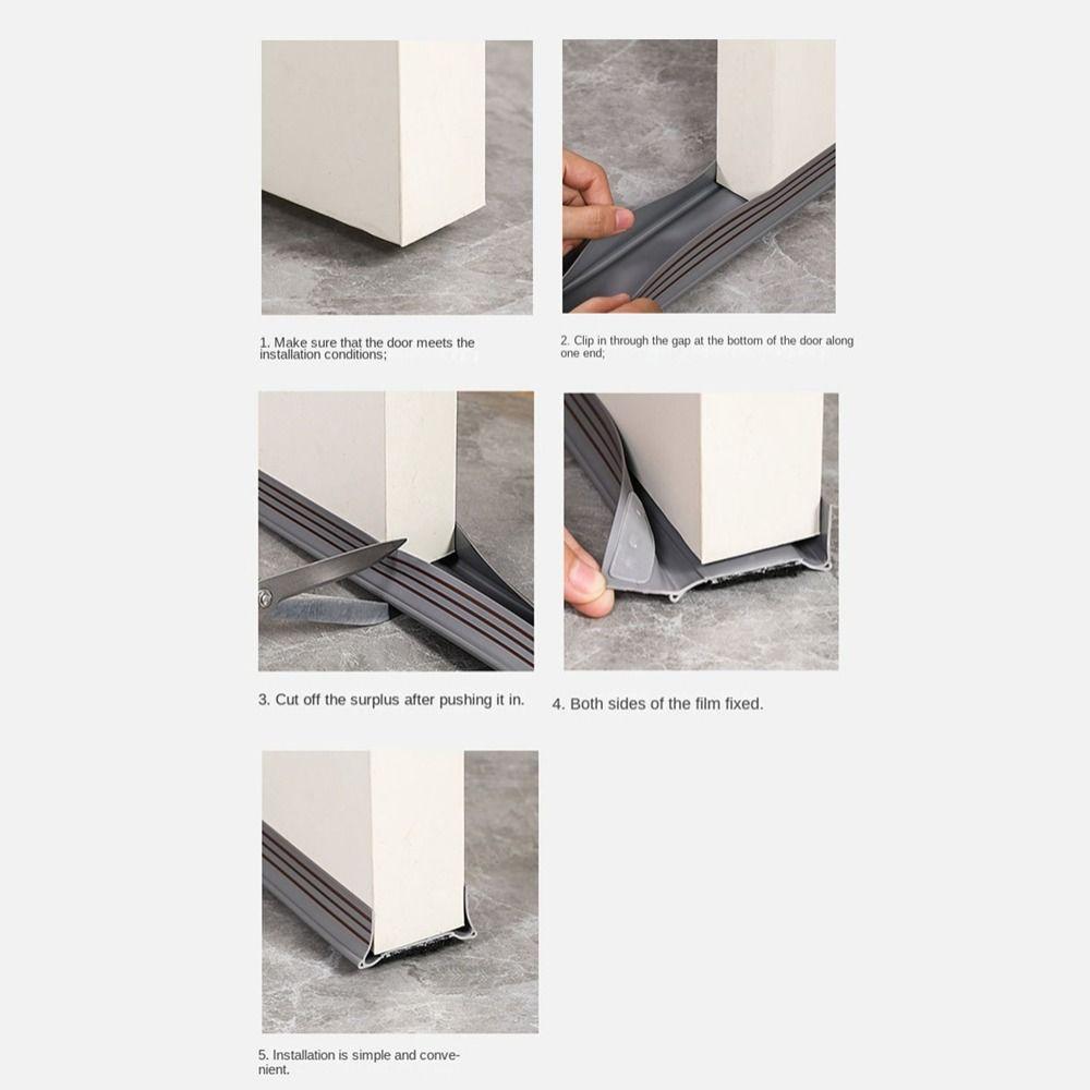 Гибкий уплотнитель от сквозняка для двери ПВХ оконный уплотнитель Новая уплотнительная лента для двери Дверь