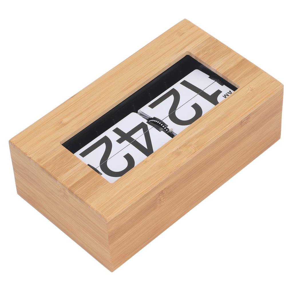 Автоматические перекидные часы винтажные ретро большие цифры перекидные настольные часы для дома гостиной офиса