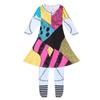 Halloween New Girls' Scary Sally Cosplay Costumes For Small And Medium-sized Children Sally's Weird City Night Costumes