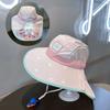 UV Protection Summer Children's Sun Hat Wide-brimmed Fisherman Cap Gifts Beach Sun Cap